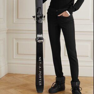 SKI PANTS - DESIGNER - ERIN SNOW - BLACK Size 2